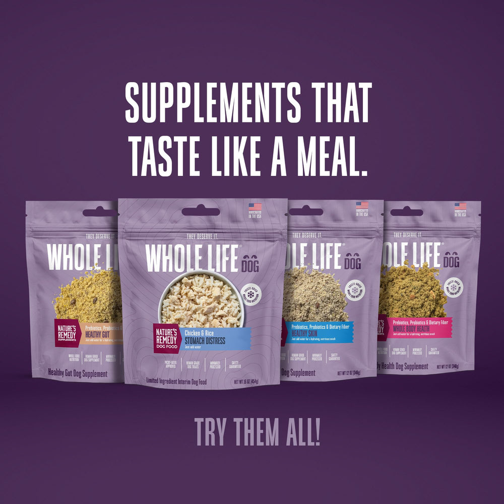 Dieta diaria suave para apoyo digestivo de Whole Life Pet