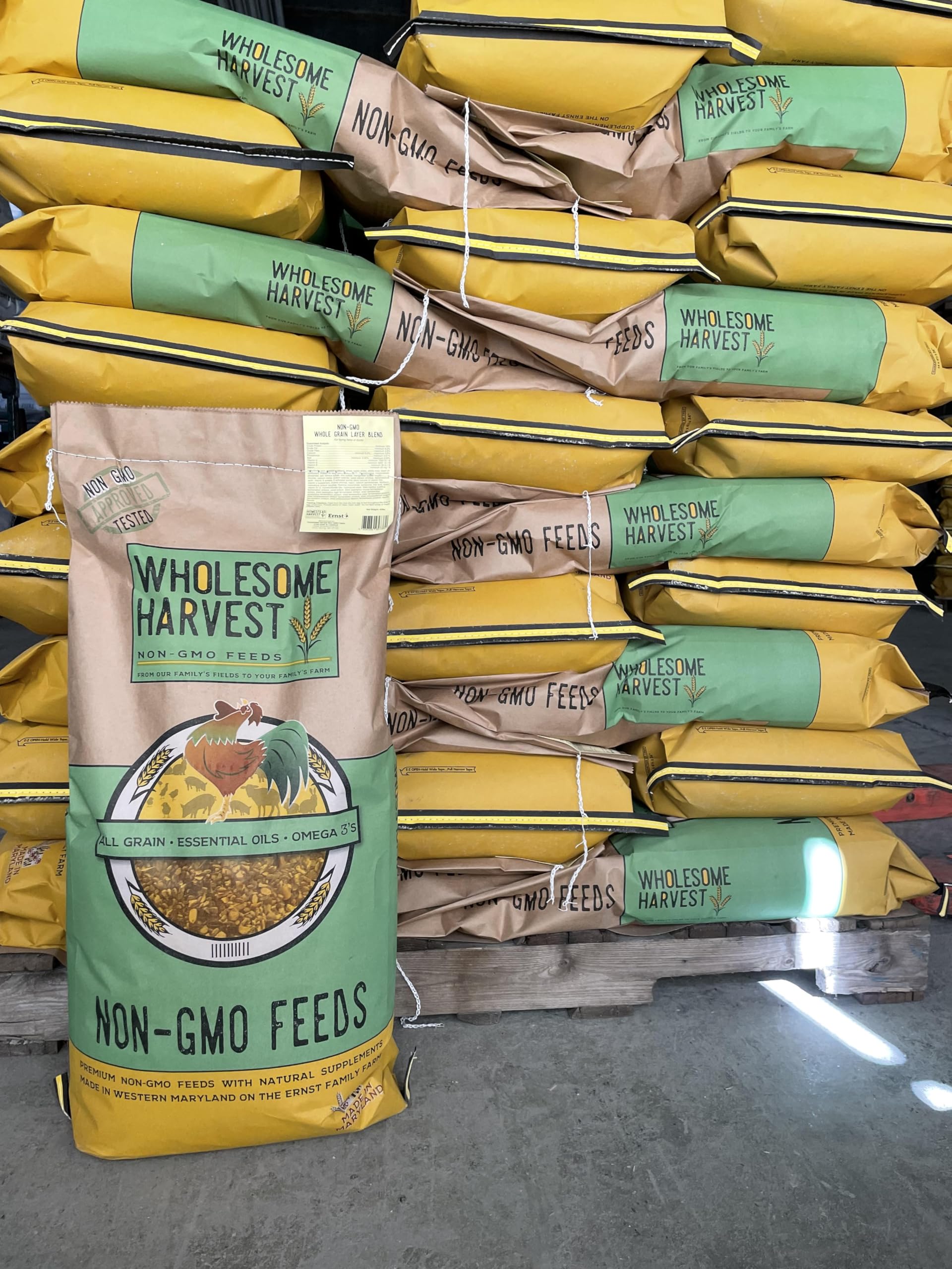 Wholesome Harvest Alimento apto para patos, gansos y aves acuáticas.
