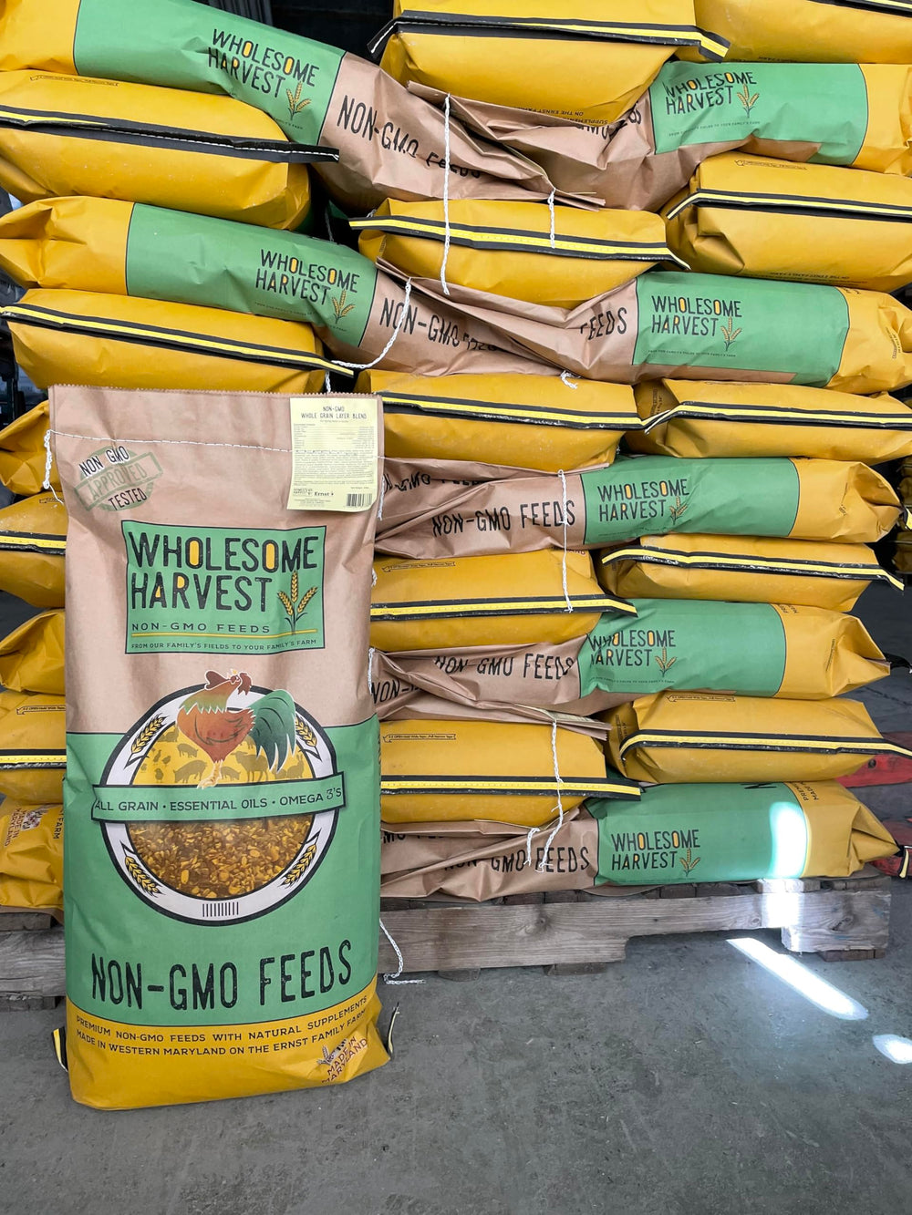 Wholesome Harvest Quail Layer Feed diatomeas para digestión e inmunidad