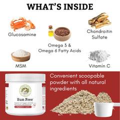 Wholistic Pet Organics: condroitina, soporte para articulaciones flexibles.