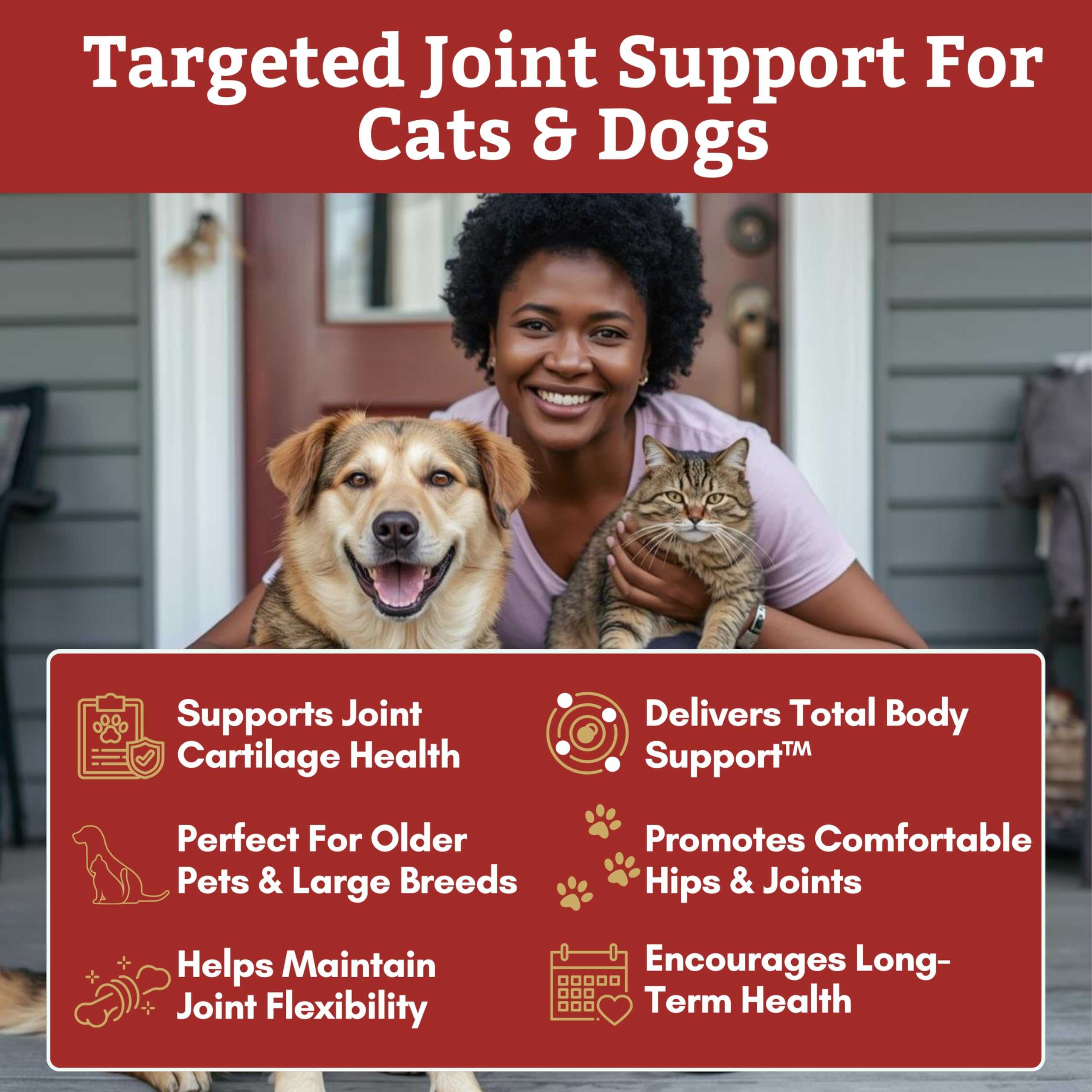 Wholistic Pet Organics Max Strength: mejillón verde como apoyo articular