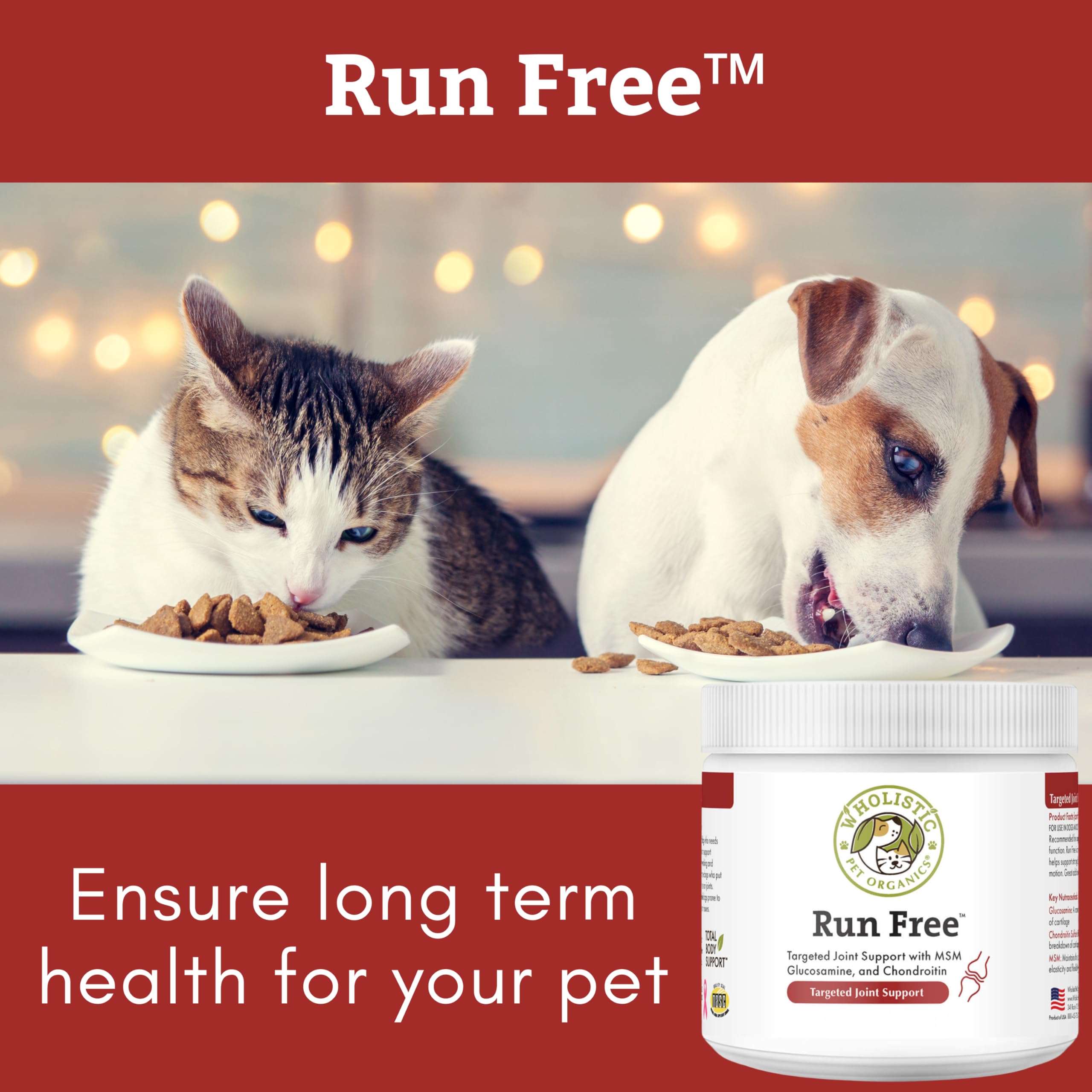 Wholistic Pet Organics Max Strength: sello NASC de calidad
