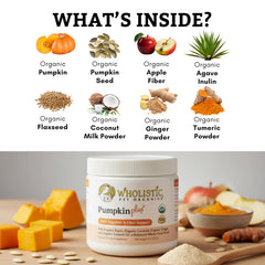 Wholistic Pet Organics Mezcla con comida, fácil de servir.