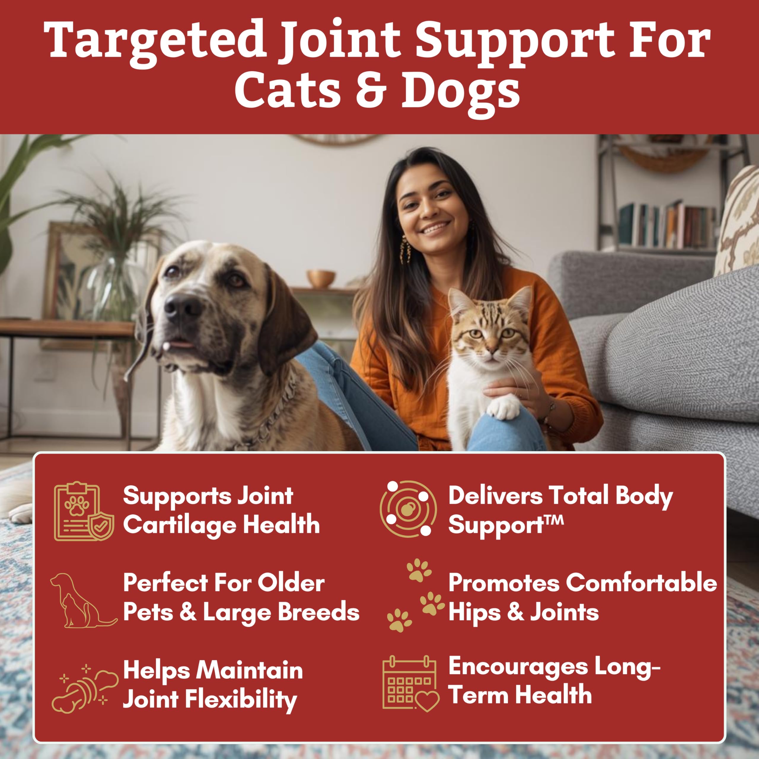 Wholistic Pet Organics: MSM, ingrediente para movilidad articular.