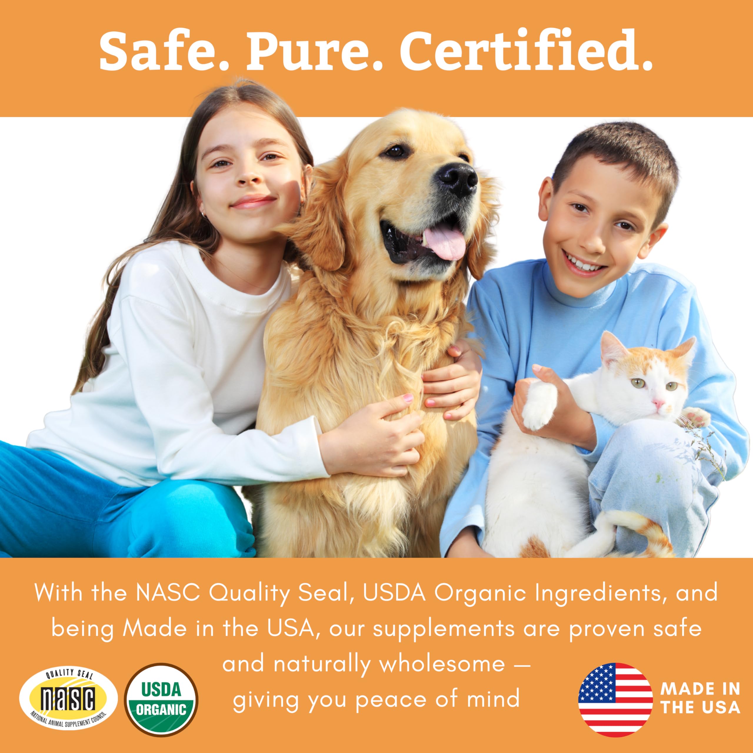 Wholistic Pet Organics Puppy Complete, mezcla fácil para incorporar a la comida