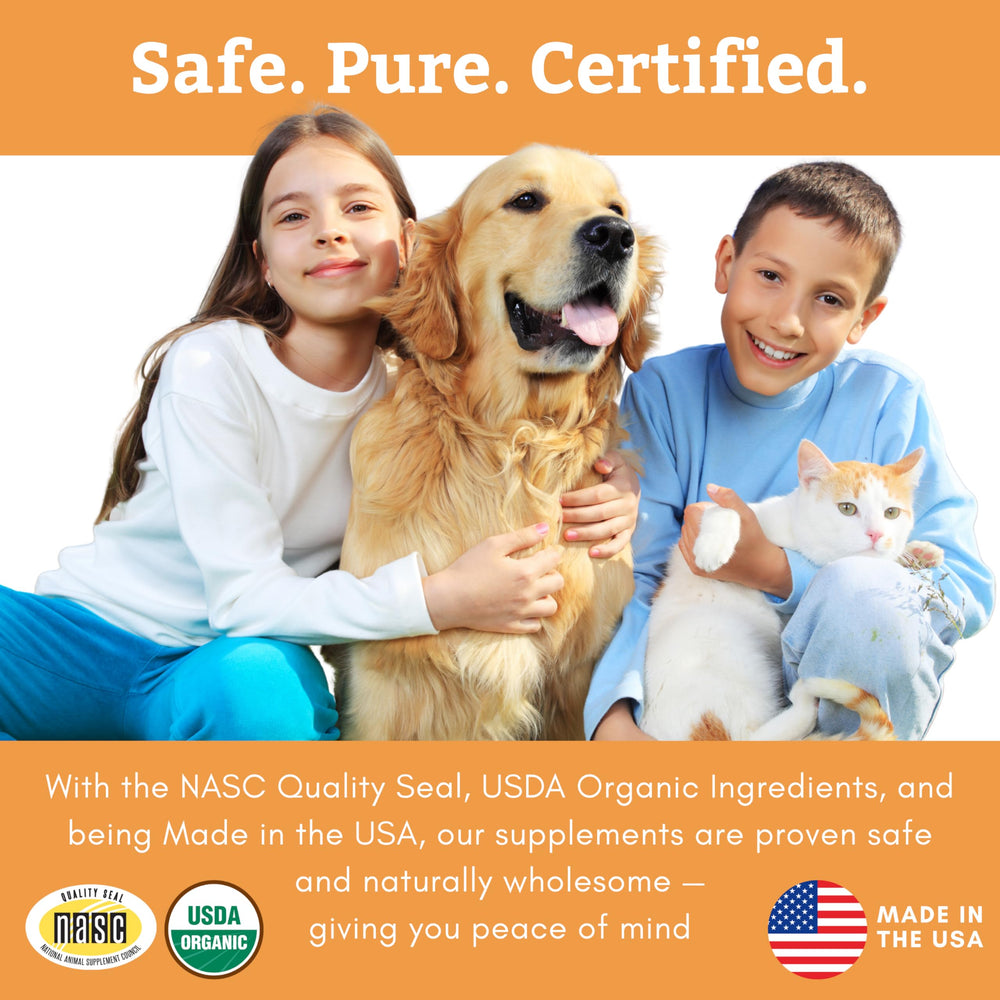 Wholistic Pet Organics Puppy Complete, mezcla fácil para incorporar a la comida