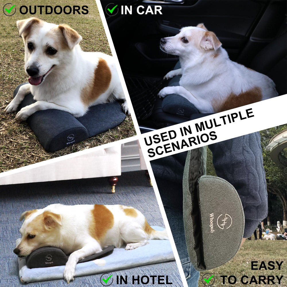 Whoopub materiales de calidad con funda suave y relleno de espuma resiliente.