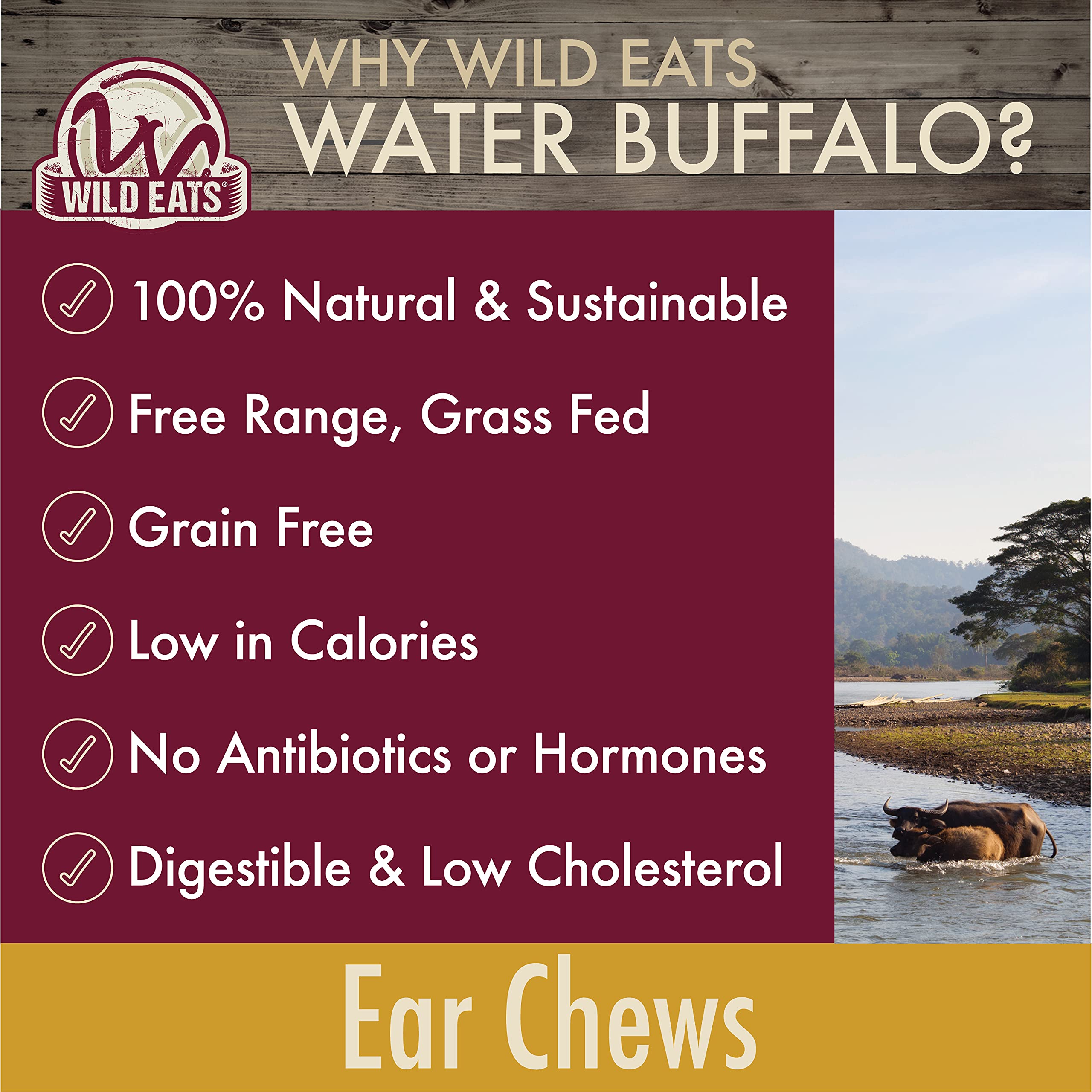 Wild Eats para entrenamiento, recompensa masticable de calidad.