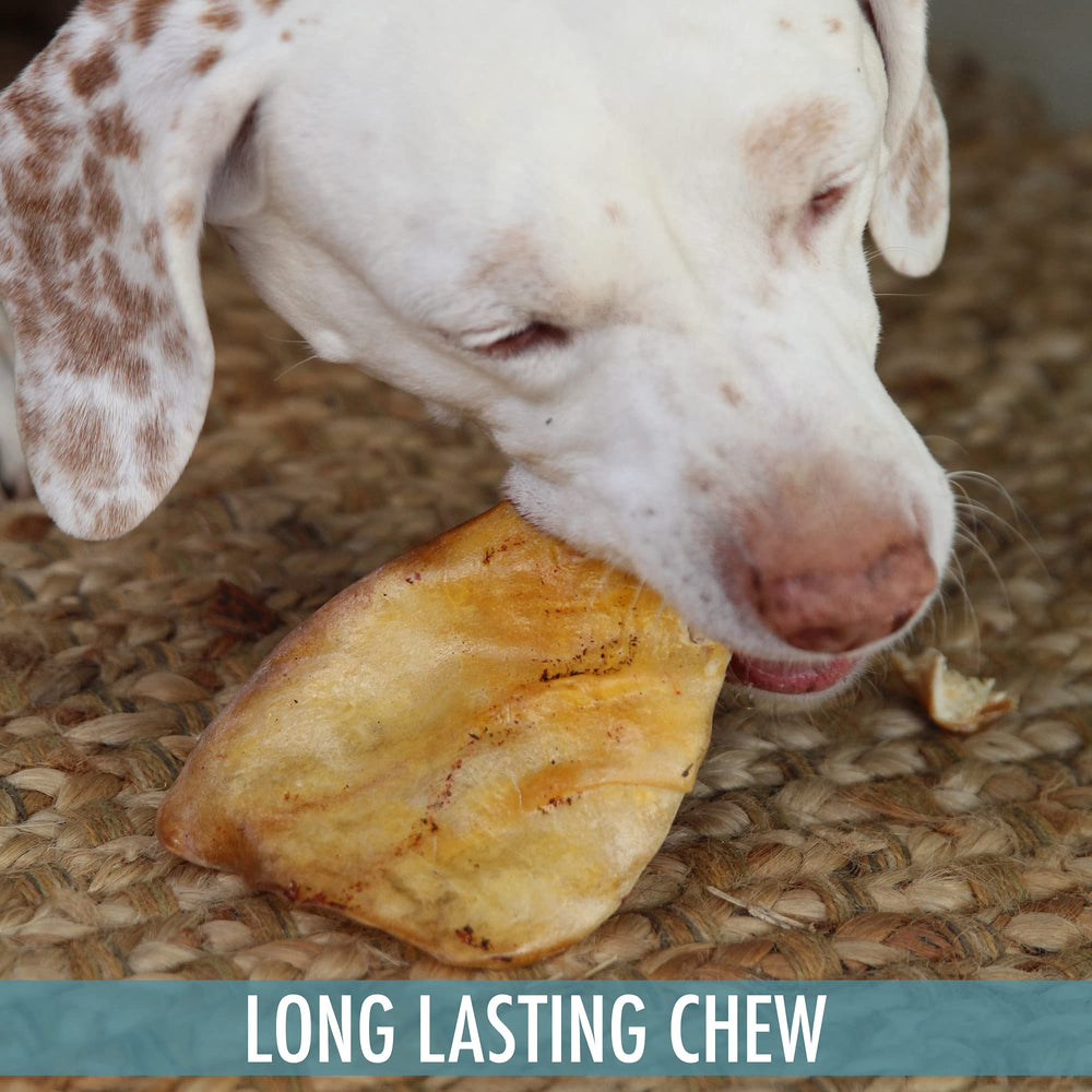 Wild Eats oreja de búfalo para perros pequeños, snack satisfactorio