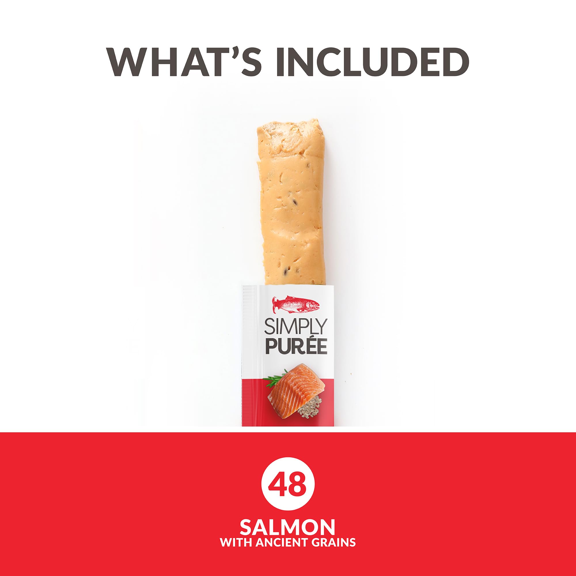 Wild Eats Puré de salmón con granos antiguos para una nutrición sabrosa.