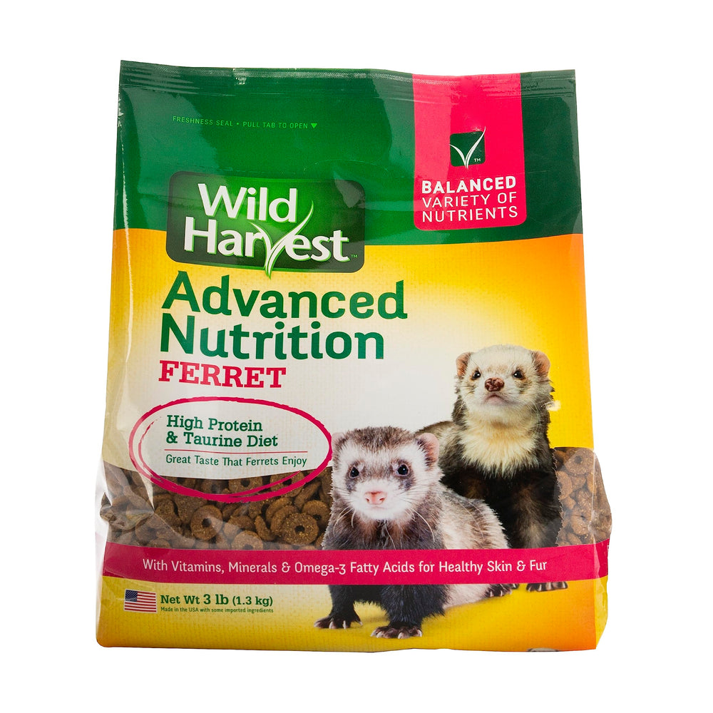 Wild Harvest hurón, alimento alto en proteína y taurina para desarrollo y vitalidad