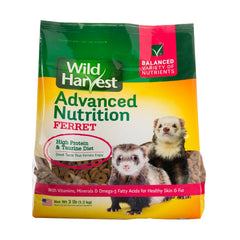 Wild Harvest hurón, alimento alto en proteína y taurina para desarrollo y vitalidad
