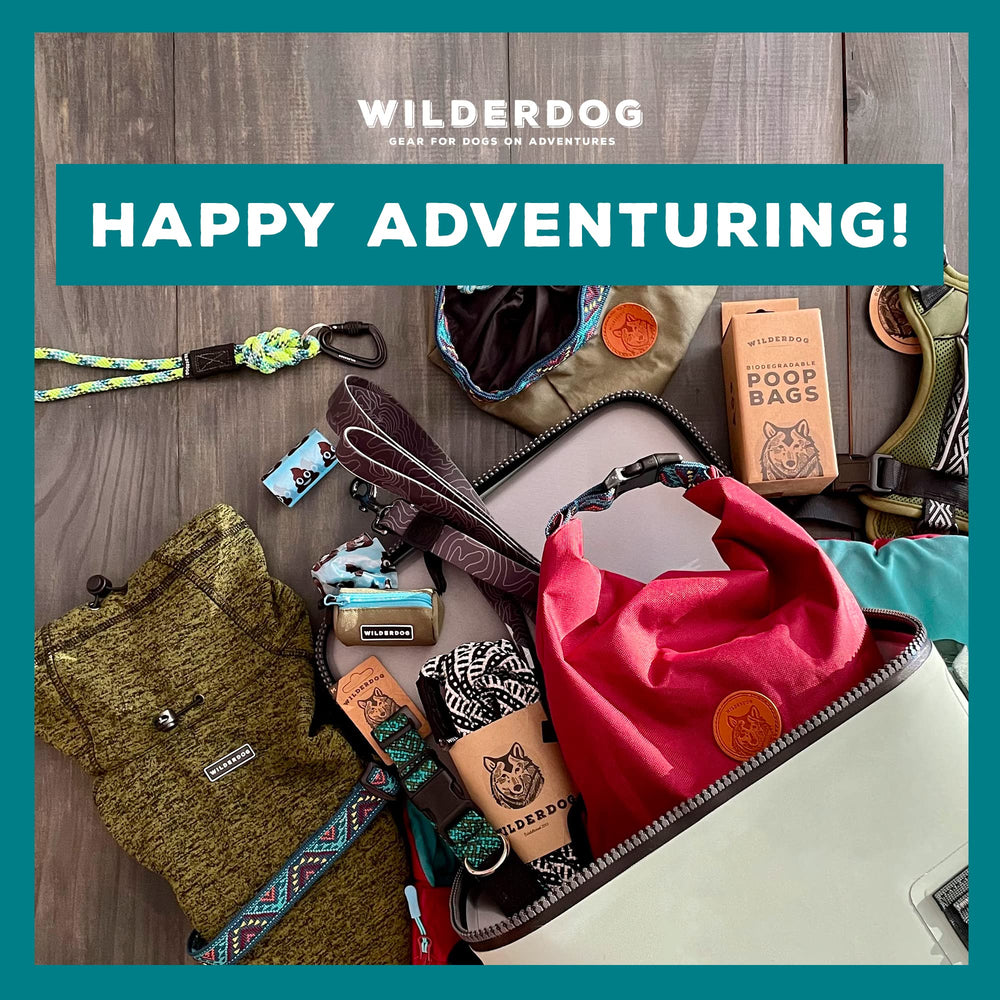 Wilderdog accesorio de paseo, dispensador integrado para excrementos sin complicaciones.
