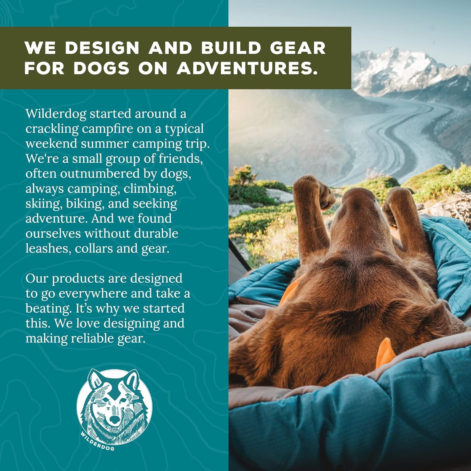 Bandana Wilderdog resiste el lavado gracias a su tejido