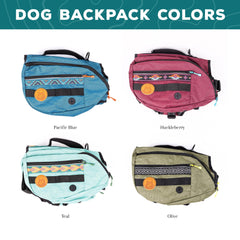 Mochila Wilderdog con anilla en D trasera para fijar la correa sin esfuerzo
