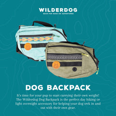 Mochila Wilderdog con asa superior para control rápido del perro
