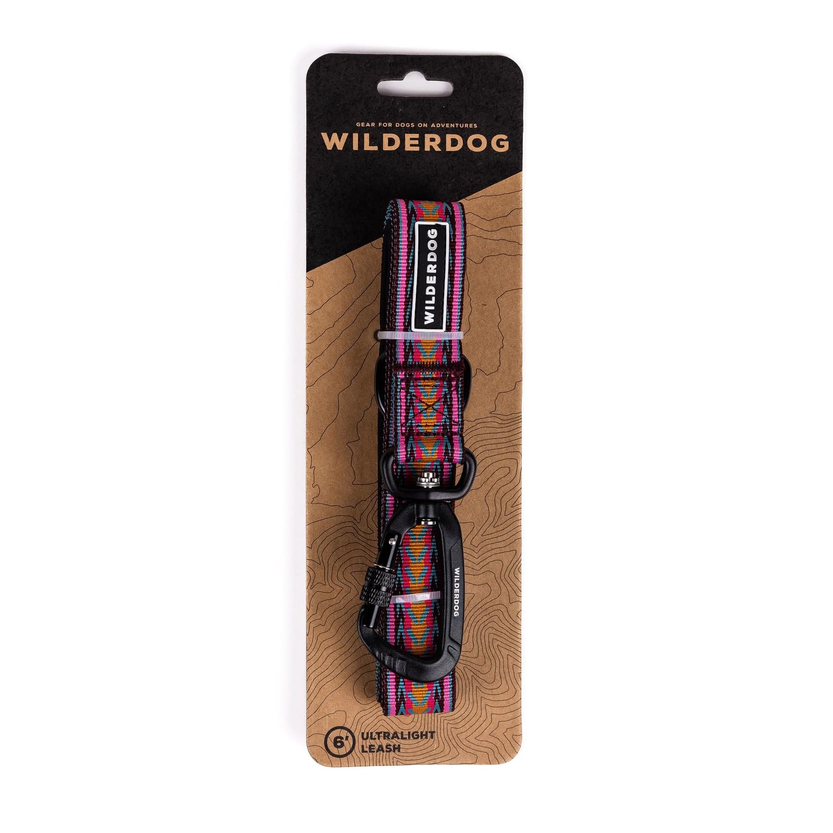 Paseo diario con correa Wilderdog Ultralight ligero y fácil de manejar.