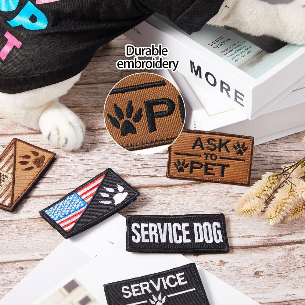 Parche WILLBOND de servicio con texto claro, ideal para chalecos