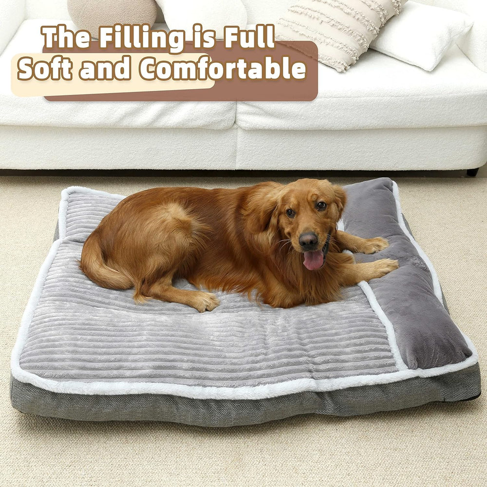 Ideal para hogar, Cama WINDRACING para perros grandes, promueve descanso cómodo en el salón.