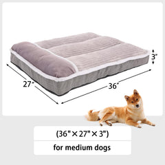 Detalle acolchado de la Cama WINDRACING para perros grandes, sensación suave para el descanso.