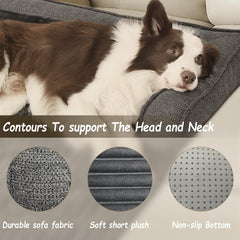 Windracing funda-sofa-perro lavable, fácil de limpiar y mantener limpio el sofá