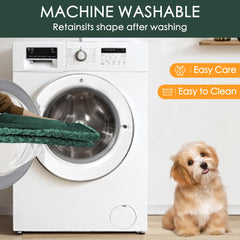 Cama Wittop para jaula de perros de dos caras para inviernos y veranos, comodidad adaptable.