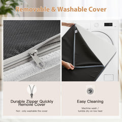 Base impermeable y antideslizante para juego seguro.