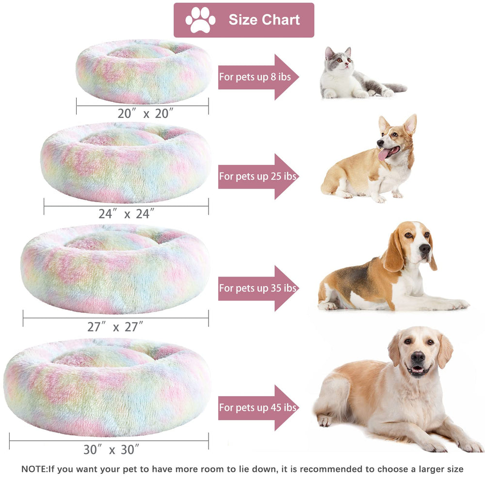 Cama donut WNPETHOME, núcleo interior transpirable para mayor ventilación