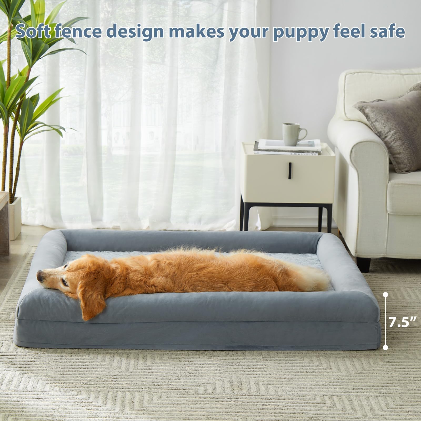 Funda impermeable interior evita filtraciones en la cama WNPETHOME