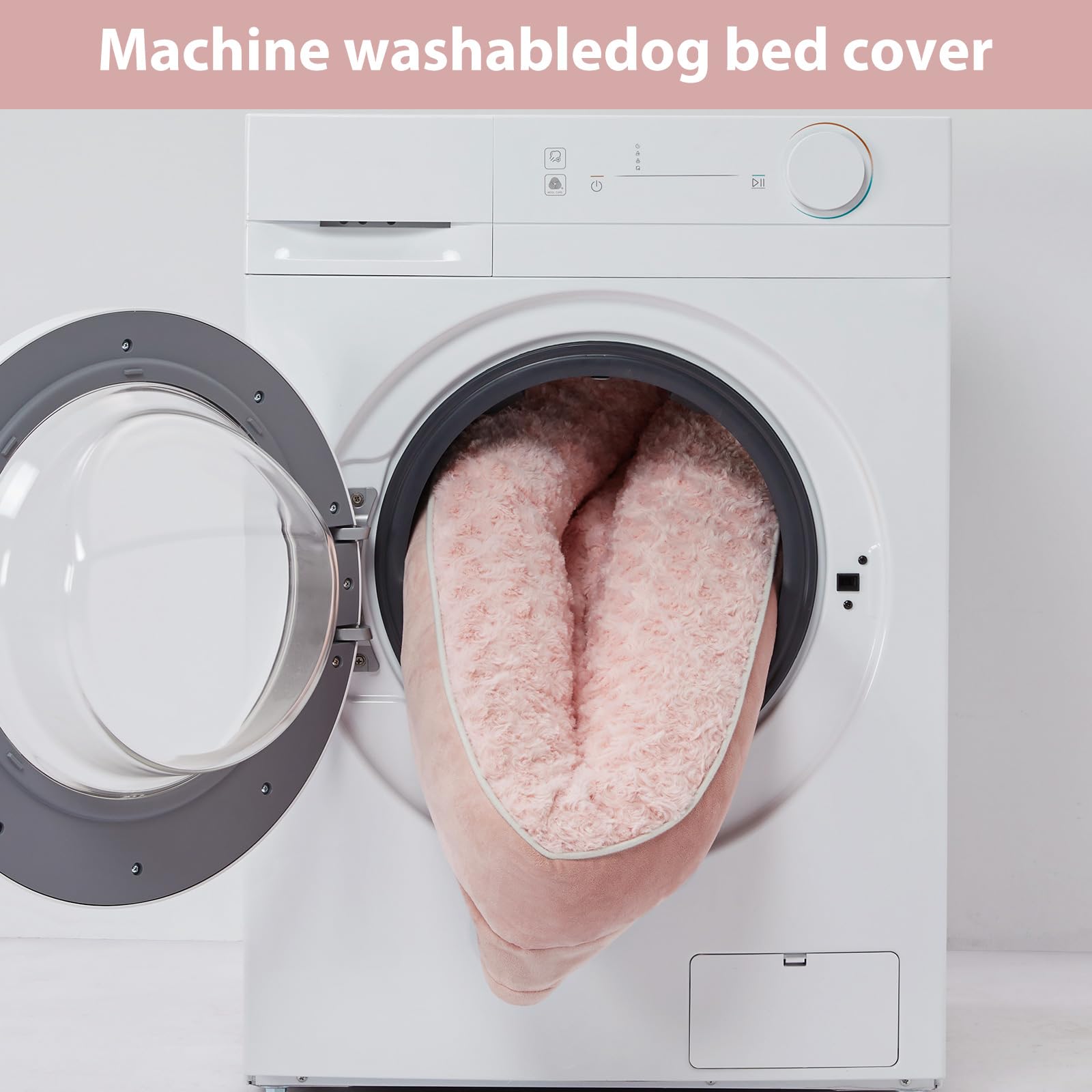 WNPETHOME base antideslizante mantiene estable la cama en cualquier suelo.