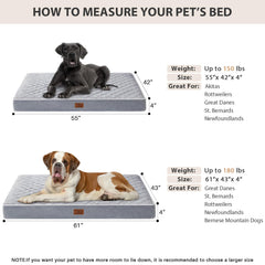 Cerca de la funda lavable de la cama gigante de WNPETHOME para limpieza sencilla