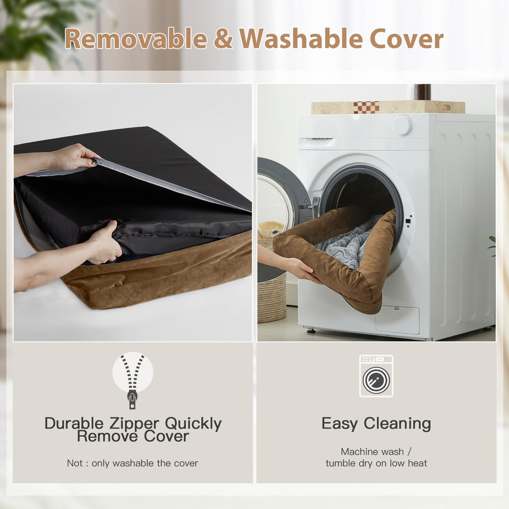 Cremallera lavable de funda WNPETHOME para limpieza rápida y eficiente