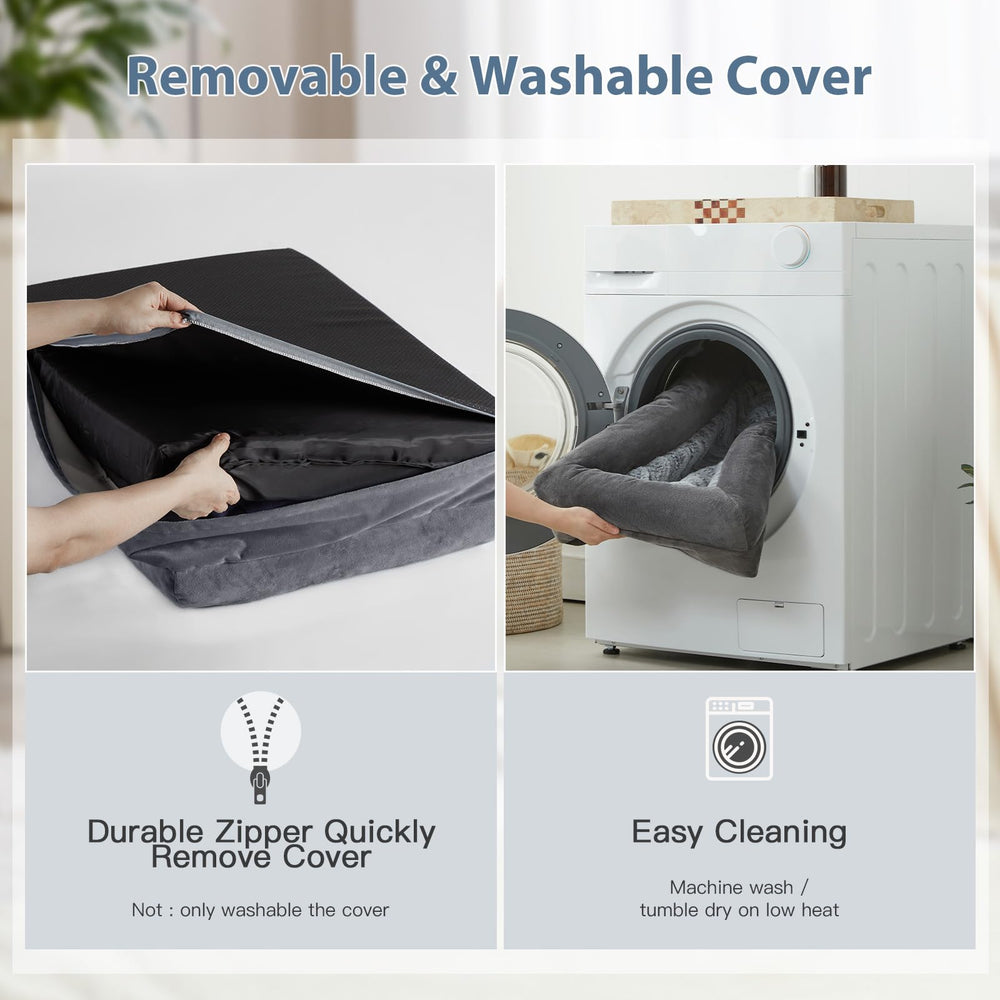 WNPETHOME XL base impermeable y antideslizante mantiene la cama estable.