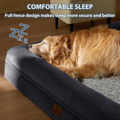 Funda lavable con cremallera WNPETHOME XL facilita la limpieza