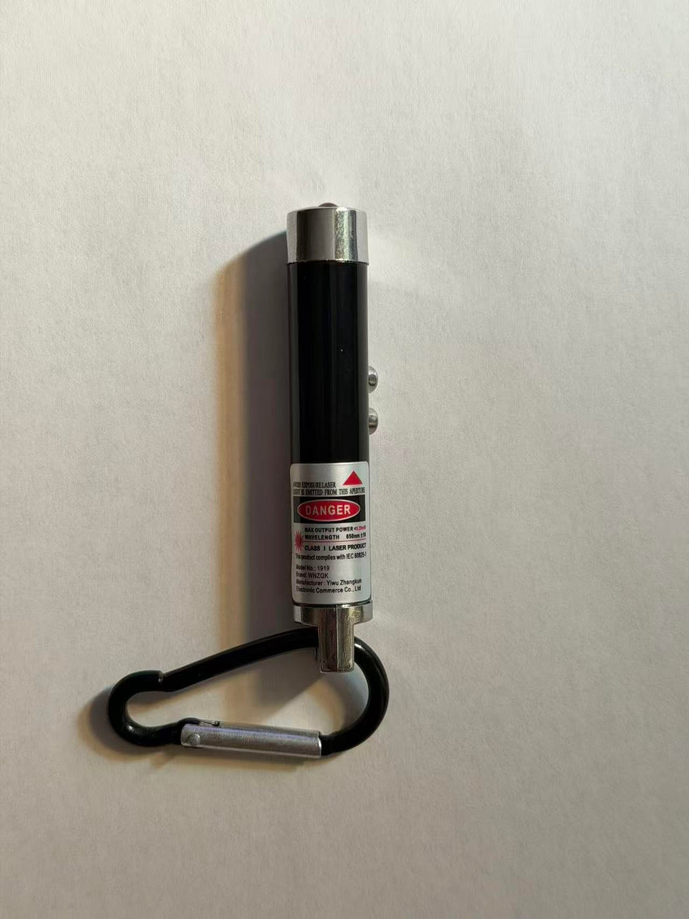 Luz láser mini WNZQK para juegos nocturnos seguros.