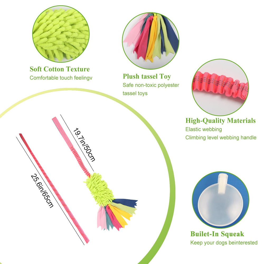 Wodoca juguete con sonido chirriante para perros, ideal para mantenerlos activos.