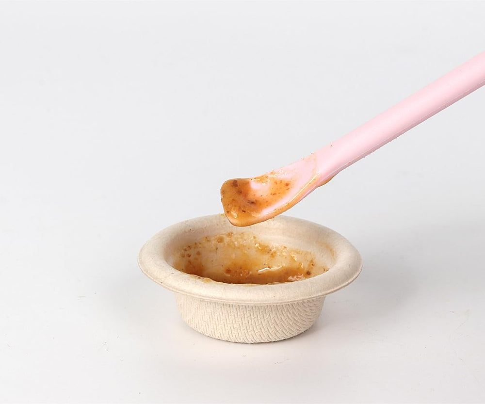 WOLEDOE diseño ergonómico rosa, agarre cómodo para sesiones de alimentación.