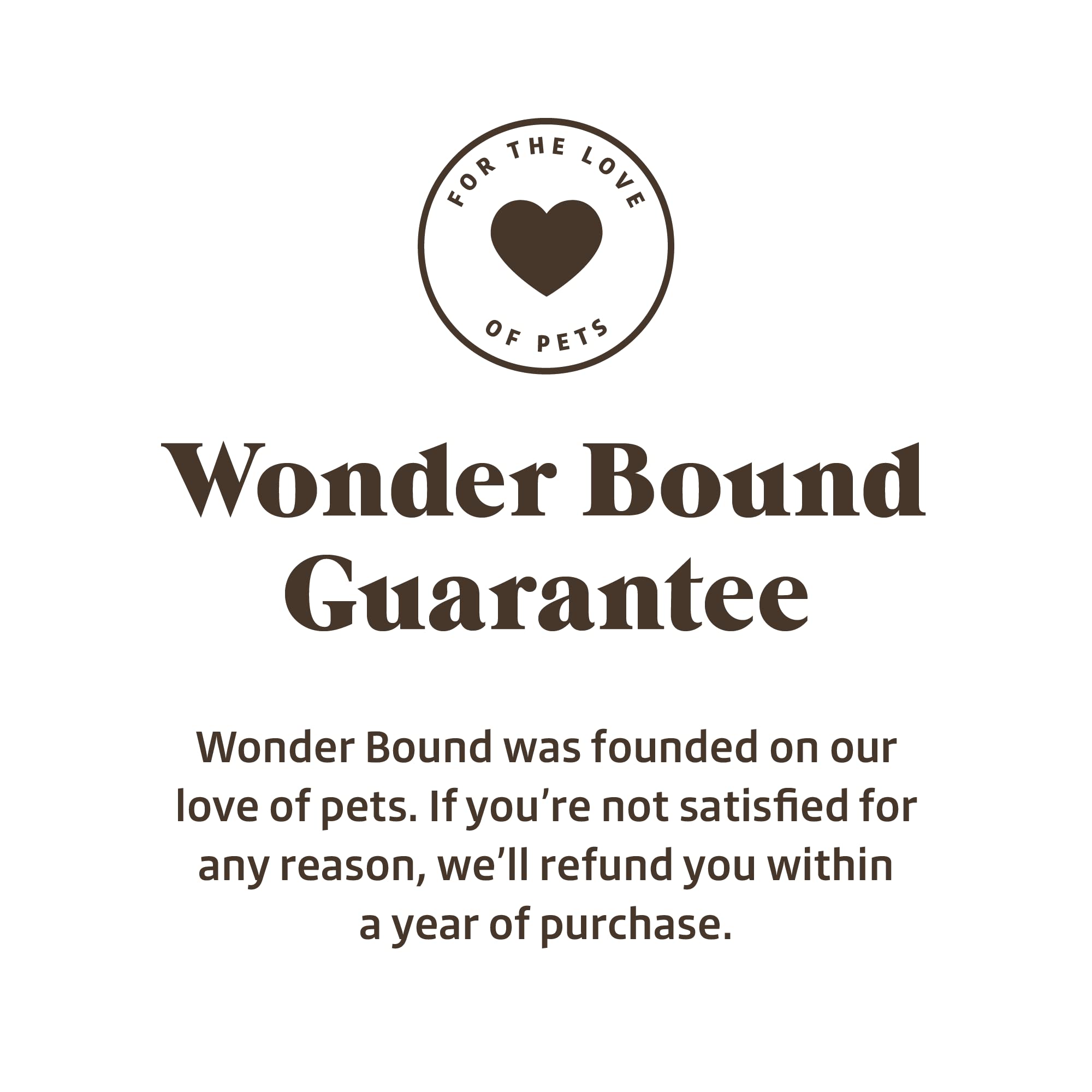 Premio de entrenamiento Wonder Bound con sabor a pollo para refuerzo positivo.