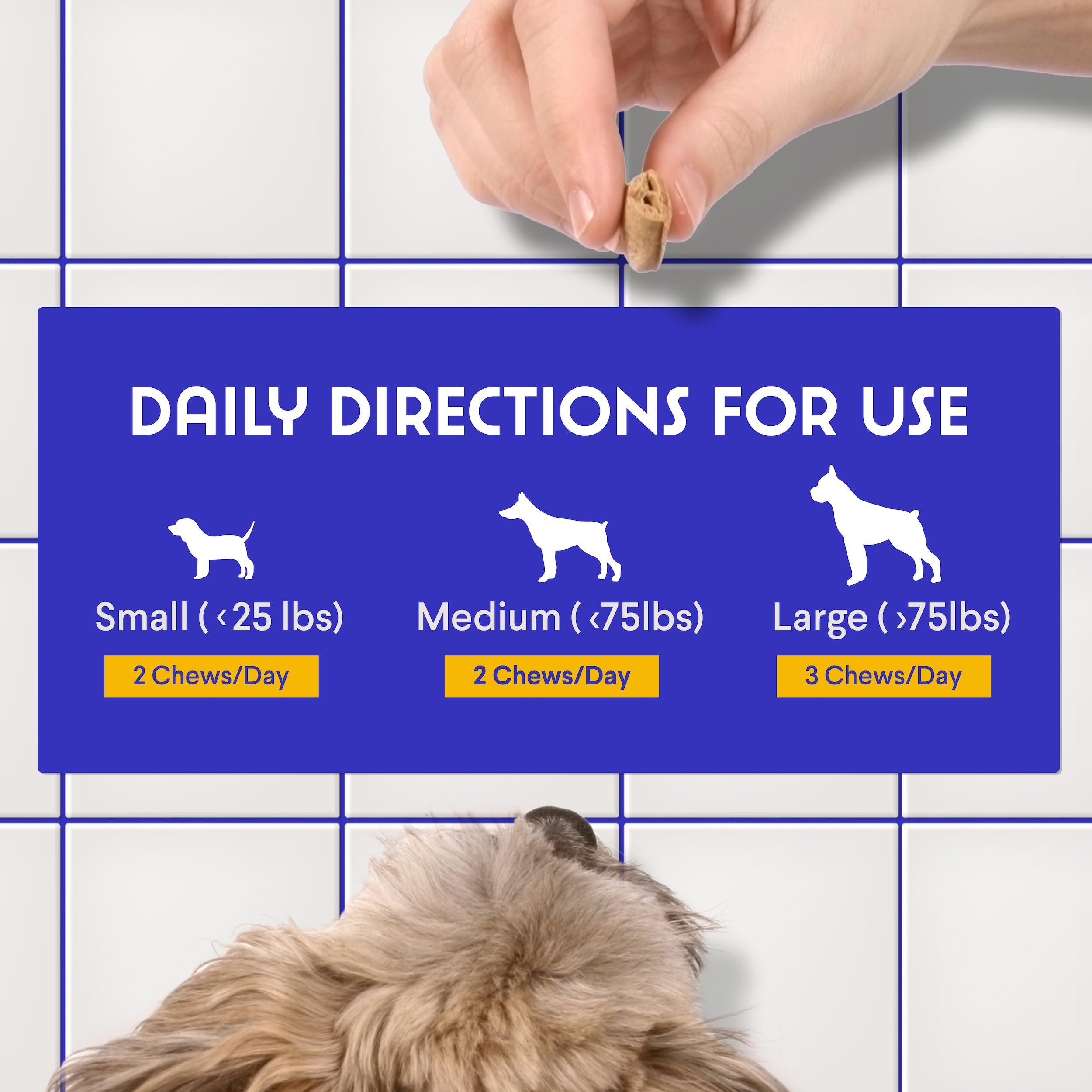 Wonder Paws Cardio Chews control del peso y circulación en perros.