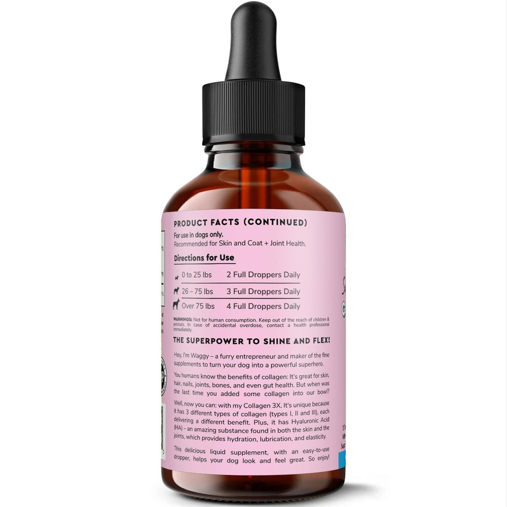 Wonder Paws Collagen para perros, elaborado en EE. UU. y NASC certificado.