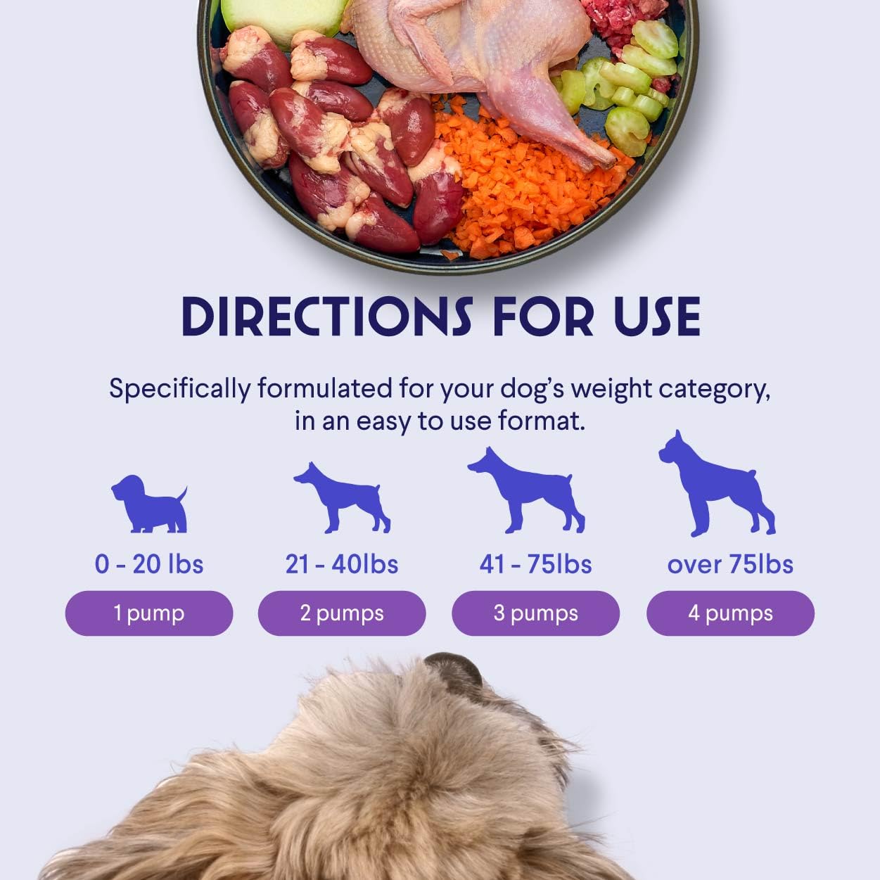 Wonder Paws pelaje más brillante gracias al aceite de salmón para perros
