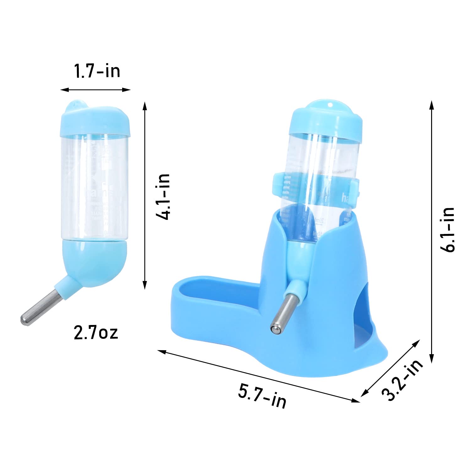 Wontee base-dispensador para hámster, módulo 3 en 1