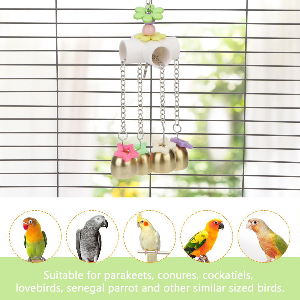 Wontee juguete para aves fomenta juego y estimulación mental