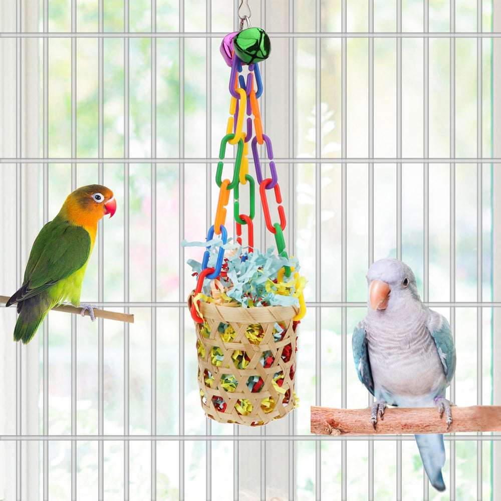 Wontee cesta de bambú incluida, soporte seguro para instalación.