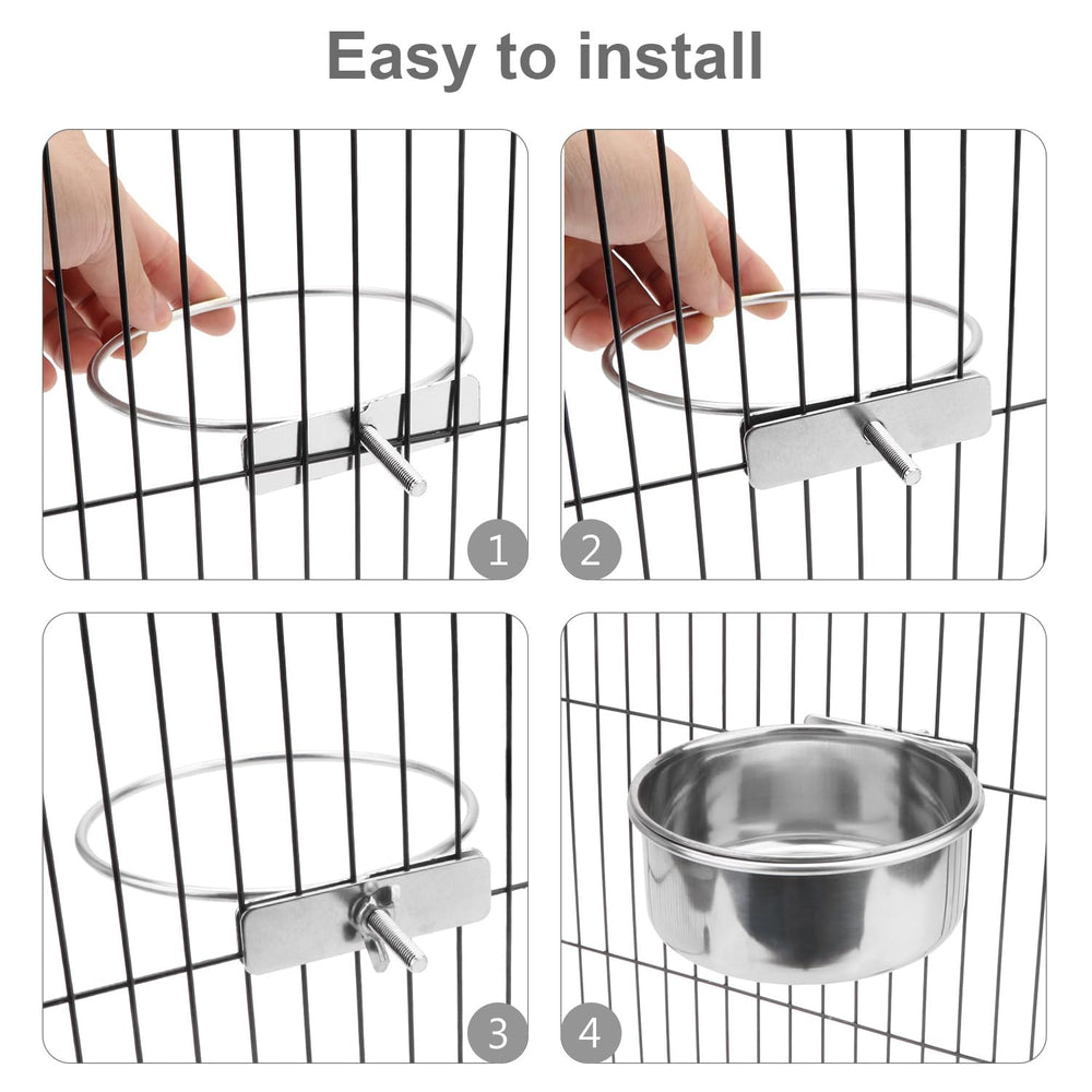 Wontee uso en jaula, compatible con perros, aves, gatos y conejos.