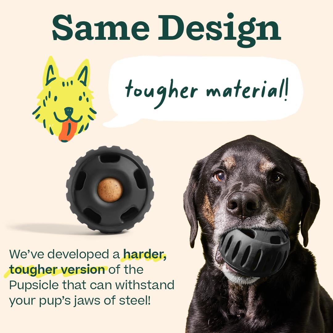 WOOF Power Chewer Pupsicle facilita limpieza y minimiza el desorden diario.