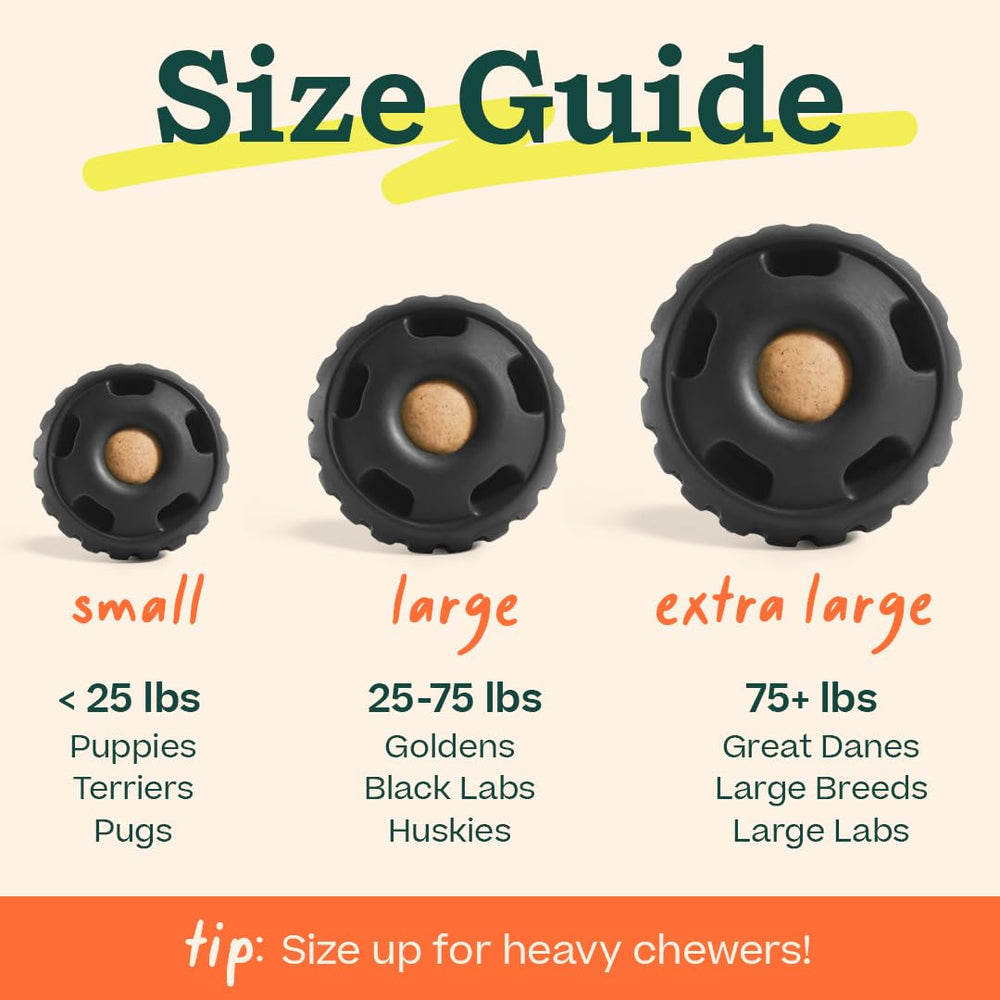 Power Chewer Pupsicle de WOOF, apertura y relleno fáciles para diversión rápida.
