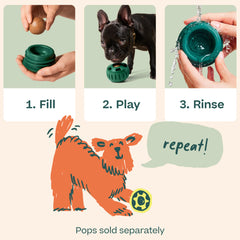 WOOF Pupsicle: base pesada que evita volcar durante el juego
