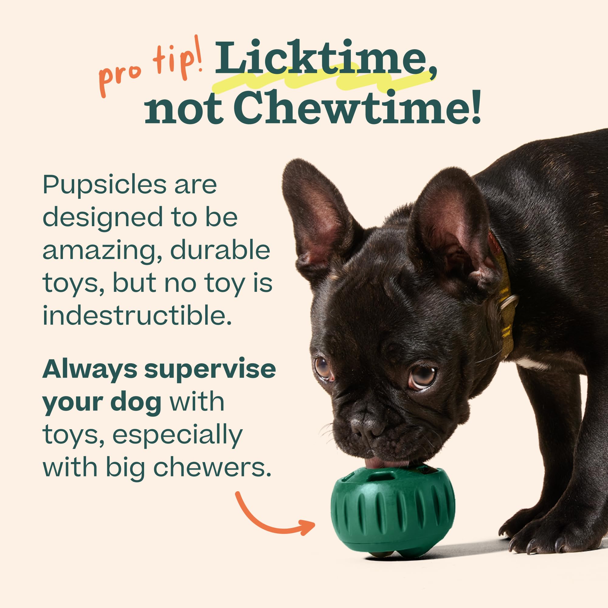 Diseño de Woof Pupsicle hecho en Denver para durabilidad