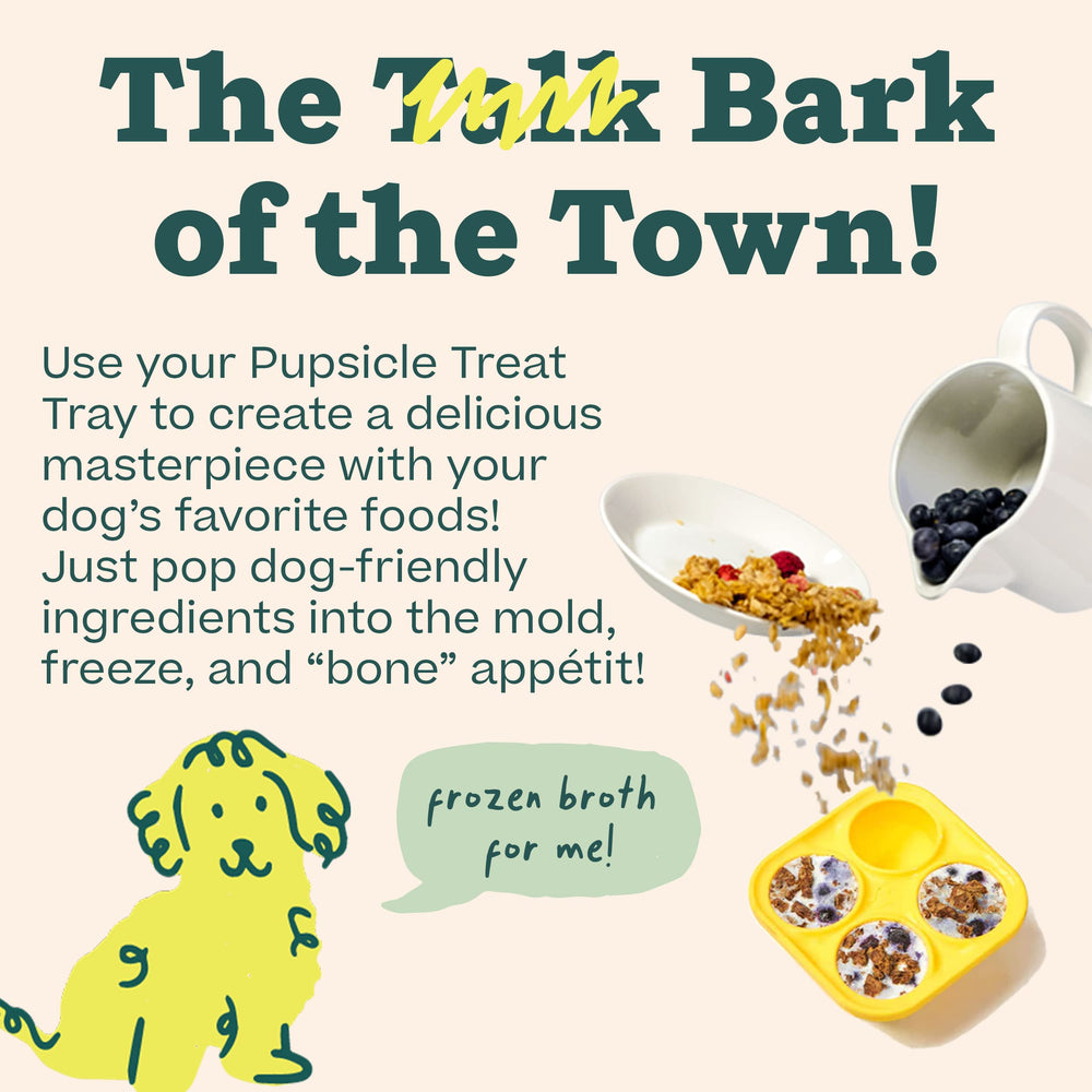Woof Pupsicle: recetas caseras para premiar a tu perro.